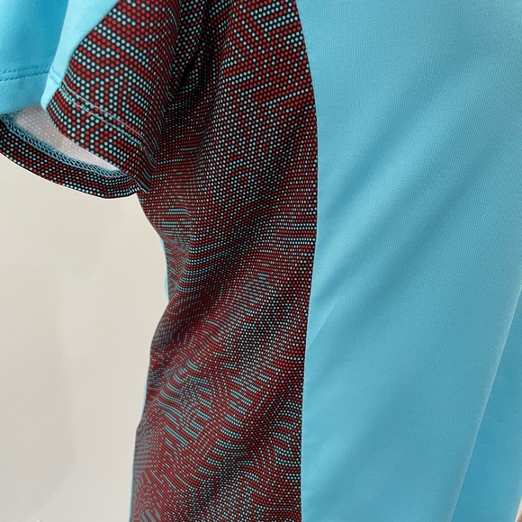 Antigua Women's Blue Golf Polo - Picture 2 of 6